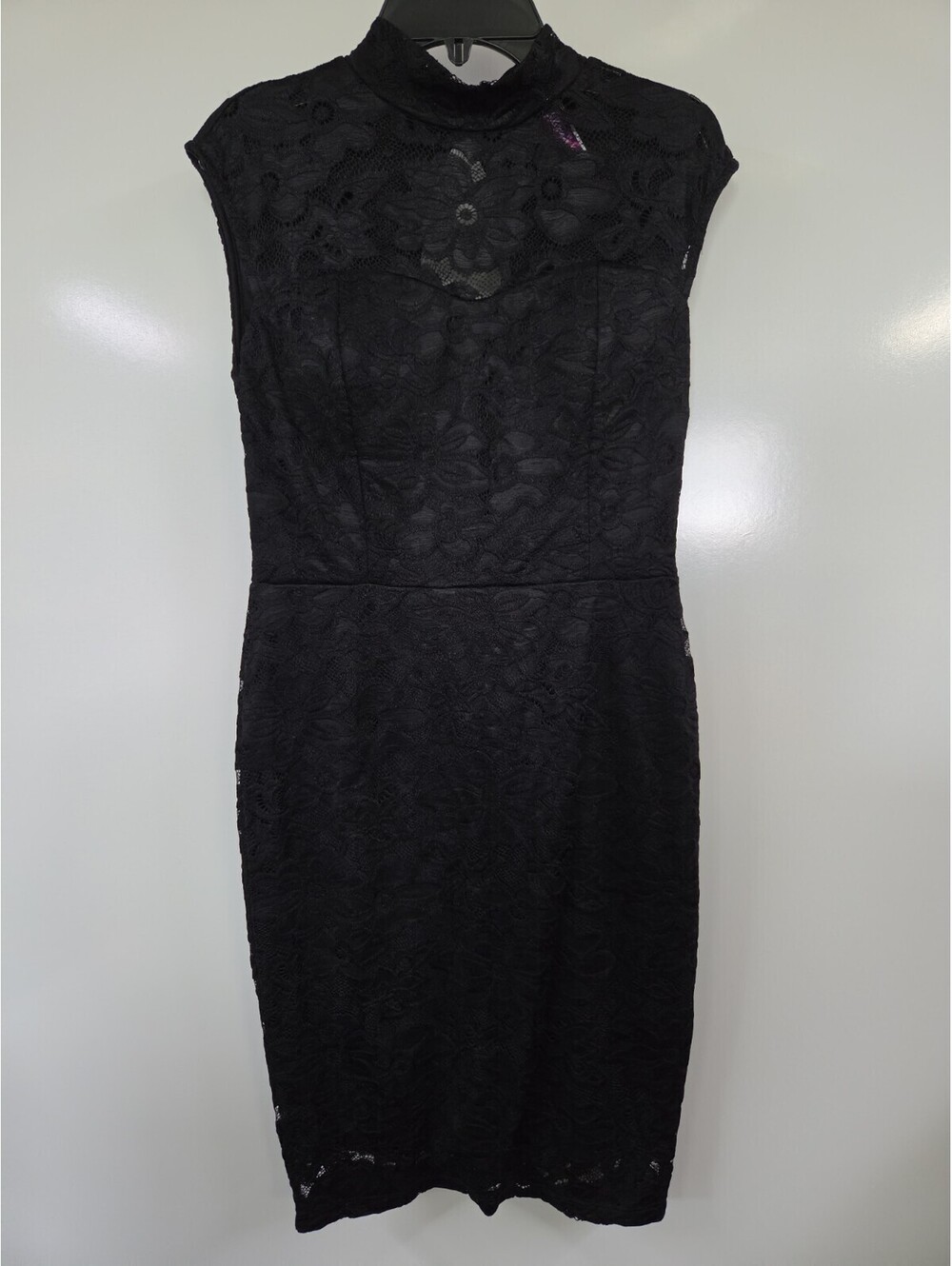 Leyva's Women's Black Lace Sheath Dress Read Description For Size XS